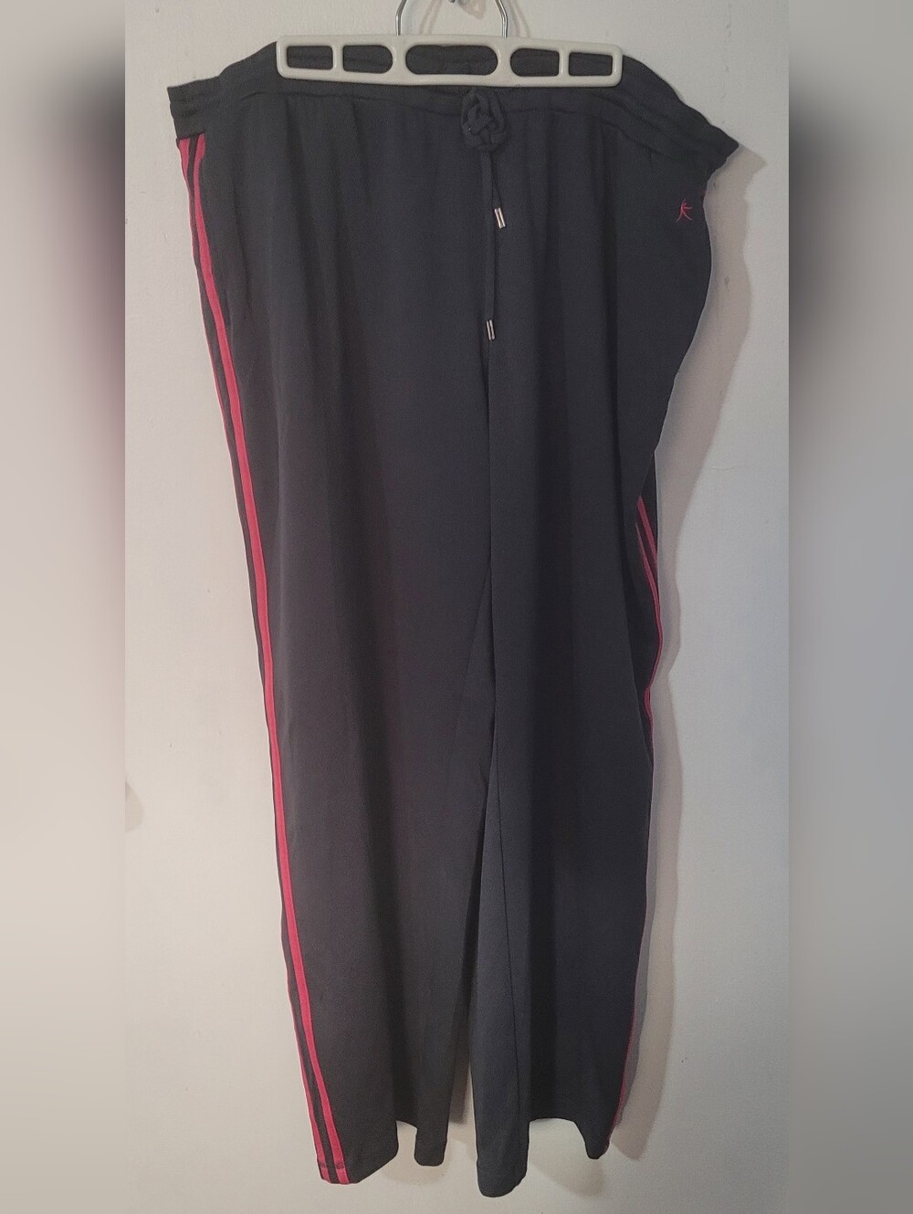 Danskin Now Gray Joggers Women's 3X Lounge Pants Drawstring Pockets